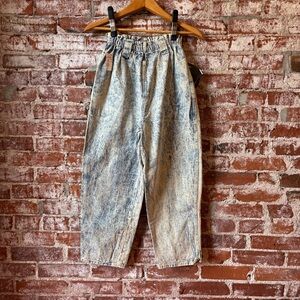 Stylish Blue Acid Wash Jeans